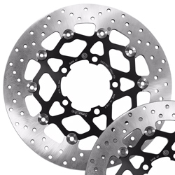 Brembo Serie Oro 305mm Floating Front Brake Discs for Triumph (Pair) (2x 78B40847)
