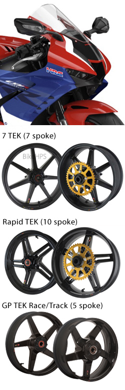 BST Carbon Fibre Wheels for Honda CBR1000RR-R Fireblade 20> 2020> Onwards - Road & Race