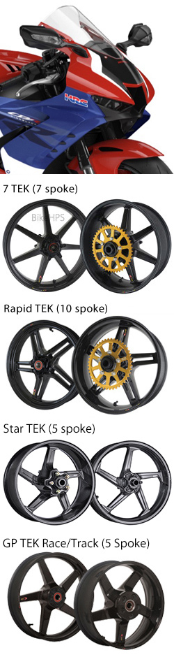 BST Carbon Fibre Wheels for Honda CBR1000RR-R Fireblade 20> 2020> Onwards - Road & Race