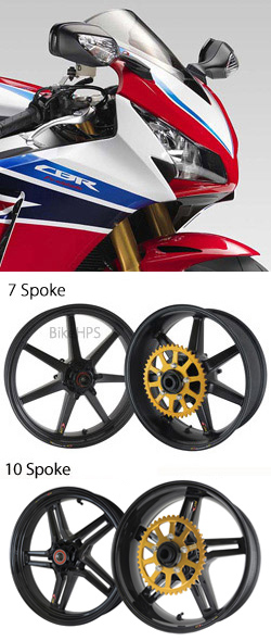 BST Carbon Fibre Wheels for Honda CBR1000RR Fireblade SP 2014-2016 - Road & Race 