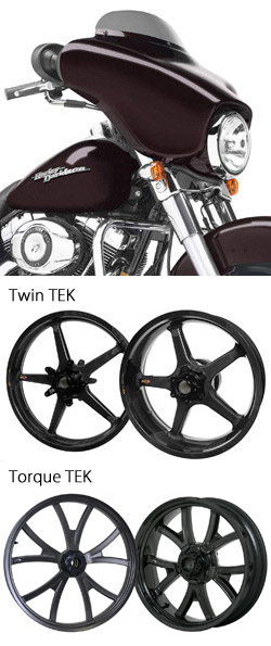 BST Carbon Fibre Wheels for Harley-Davidson Touring