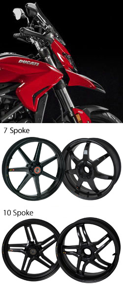 BST Carbon Fibre Wheels for Ducati 939 Hyperstrada 2016> Onwards - Road & Race