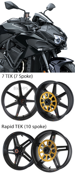 BST Carbon Fibre Wheels for Kawasaki ZH2 2020> onwards Road & Race