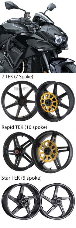 BST Carbon Fibre Wheels for Kawasaki ZH2 2020> onwards Road & Race