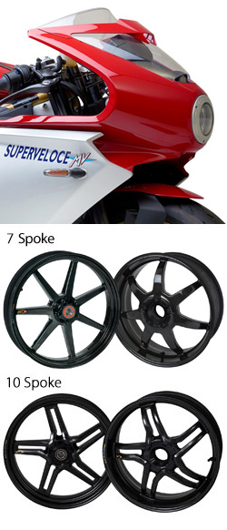 BST Carbon Fibre Wheels for MV Agusta Superveloce 800 2020> Onwards - Road & Race (Pair)