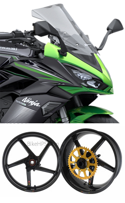 BST Carbon Fibre 5 Spoke Wheels for Kawasaki Ninja 1000SX (previously Z1000SX) 2020> Onwards - Road & Race 