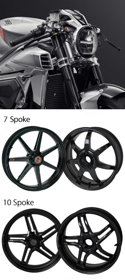 BST Carbon Fibre Wheels for Norton V4CR Cafe Racer 2021> onwards - Road & Race 