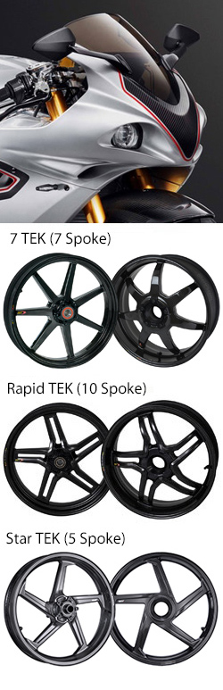 BST Carbon Fibre Wheels for Norton V4SV 2021> onwards - Road & Race