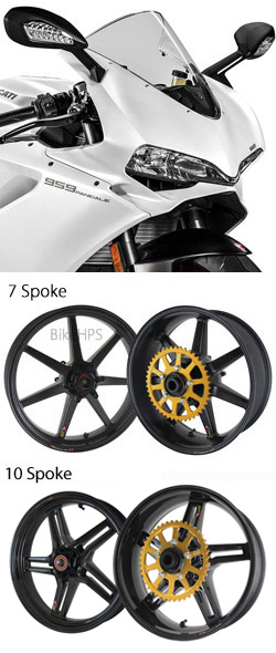 BST Carbon Fibre Wheels for Ducati 959 Panigale (including Corse edition) 2016> onwards Road & Race 