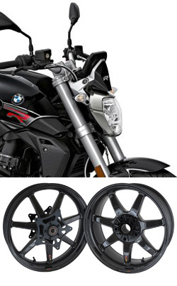 BST Carbon Fibre 7 Spoke Panther TEK Motorcycle Wheels for BMW R1250R 2019> Onwards - Road & Race 