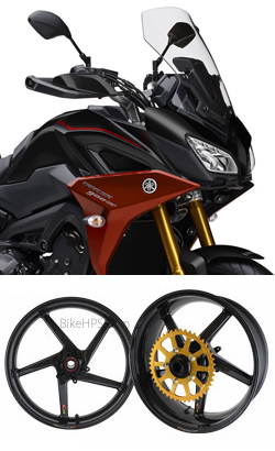 BST Carbon Fibre 5 Spoke Wheels for Yamaha Tracer 900 & 900GT 2016> Onwards - Road & Race