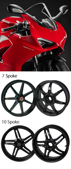 BST Carbon Fibre Wheels for Ducati 955 V2 Panigale (inc. Bayliss) 2020> onwards - Road & Race 