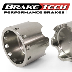 BrakeTech Ventilated Caliper Racing Pistons (Complete Front Axle Set) 