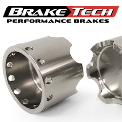 BrakeTech Ventilated Caliper Racing Pistons (Complete Front Axle Set)