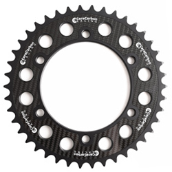 CeraCarbon Rear Ultralight Sprocket for Dymag Motorcycle Wheels 