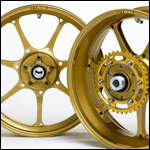 Dymag Ultra Pro UP7X Aluminium 7 Spoke Wheels for Cagiva