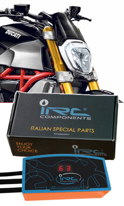 IRC Components SGRace Combined Blipper & Quickshifter System for Ducati 1260 Diavel 2019> onwards 