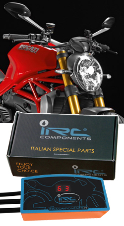IRC Components SGRace Combined Blipper & Quickshifter System for Ducati Monster 1200, 1200S & 1200R 