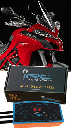 IRC Components SGRace Combined Blipper & Quickshifter for Multistrada 1200 (inc. S, Enduro & Pikes Peak) 