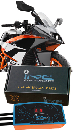 IRC Components SGRace Combined Blipper & Quickshifter System for KTM RC390 2017> onwards 
