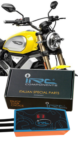 IRC Components SGRace Combined Blipper & Quickshifter System for Ducati Scrambler 1100 2018> onwards 
