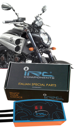 IRC Components SGRace Combined Blipper & Quickshifter System for Yamaha VMX1700 V-Max 2009> onwards 