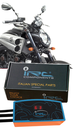 IRC Components SGRace Combined Blipper & Quickshifter System for Yamaha VMX1700 V-Max 2009> onwards