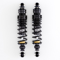 K-Tech Razor Lite Twin Shocks - Rear Shock Absorbers for Triumph Motorcycles 