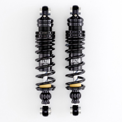 K-Tech Razor Lite Twin Shocks - Rear Shock Absorbers for Harley-Davidson Motorcycles 