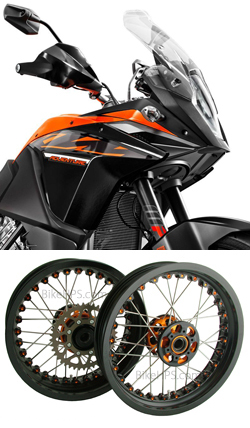 Kineo Wire Spoked Wheels for KTM 1090 Adventure 2017> onwards 