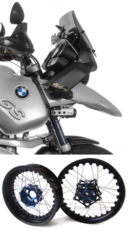 Kineo Wire Spoked Tubeless Wheels for BMW R850GS 1999-2001 