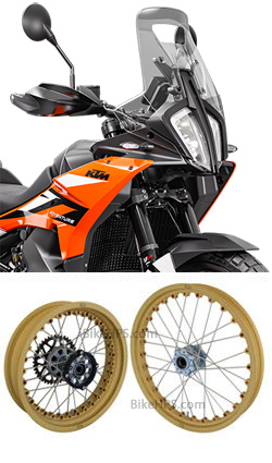 Kineo Wire Spoked Wheels for KTM 890 Adventure (inc. L, R & Rally models) 2021> onwards