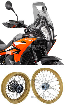 Kineo Wire Spoked Tubeless Wheels for KTM 890 Adventure (inc. L, R & Rally models) 2021> onwards