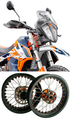 Kineo Wire Spoked Wheels for KTM 790 Adventure R Rally 2020> onwards 