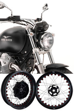 Kineo Wire Spoked Tubeless Wheels for Moto Guzzi Bellagio 2007-2014