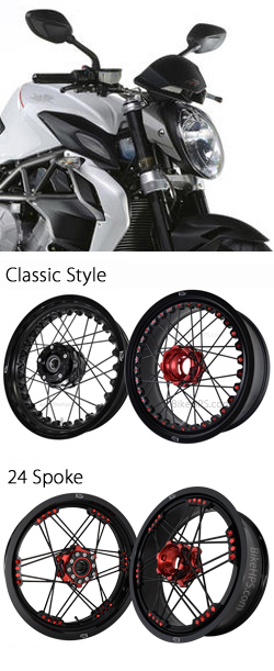 Kineo Wire Spoked Wheels for MV Agusta Brutale 800 (All Models) 2013> onwards 