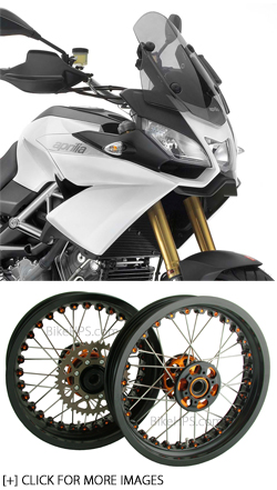 Kineo Wire Spoked Wheels for Aprilia Caponord 1200 2013> onwards 