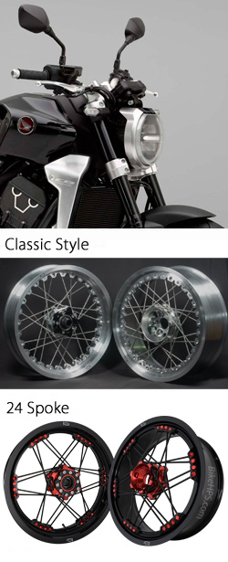 Kineo Wire Spoked Tubeless Wheels for Honda CB1000R (SC80) (including Neo Sports Caf) 2018> onwards