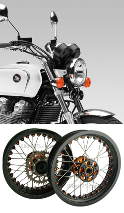 Kineo Wire Spoked Tubeless Wheels for Honda CB1100F 2013