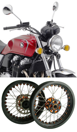 Kineo Wire Spoked Tubeless Wheels for Honda CB1100EX 2014-2016 
