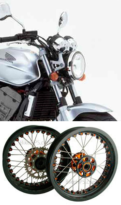 Kineo Wire Spoked Wheels for Honda CB900F Hornet 2002-2006 