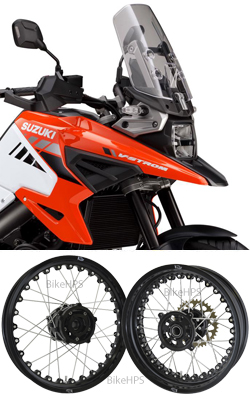 Kineo Wire Spoked Tubeless Wheels for Suzuki DL1050 V-Strom 2020> onwards