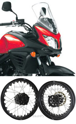 Kineo Wire Spoked Wheels for Suzuki DL650 V-Strom  (ABS models)  2011> onwards