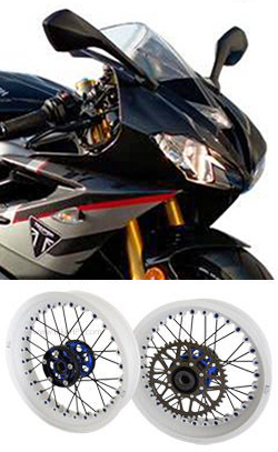 Kineo Wire Spoked Wheels for Triumph 765 Daytona Moto2 2020> onwards 