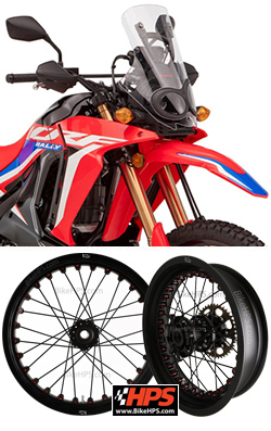 Kineo Wire Spoked Tubeless Wheels forHonda CRF300L & CRF300 Rally 2021> onwards 