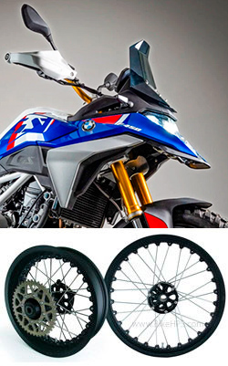 Kineo Wire Spoked Tubeless Wheels for BMW F450GS 2026> onwards 