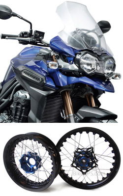 Kineo Wire Spoked Wheels for Triumph Tiger Explorer 1200 & 1200XC 2011-2017 