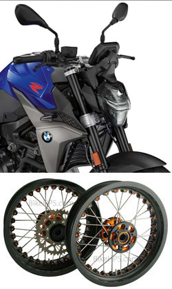 Kineo Wire Spoked Wheels for BMW F900R 2019> onwards 