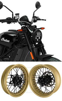 Kineo Wire Spoked Tubeless Wheels for Indian FTR1200, FTR1200 Rally & FTR1200S 2019> onwards