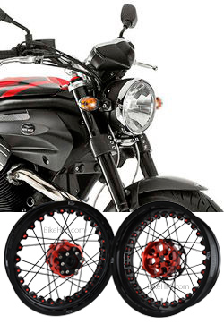 Kineo Wire Spoked Wheels for Moto Guzzi Griso 1200 8V SE 2009-2016 